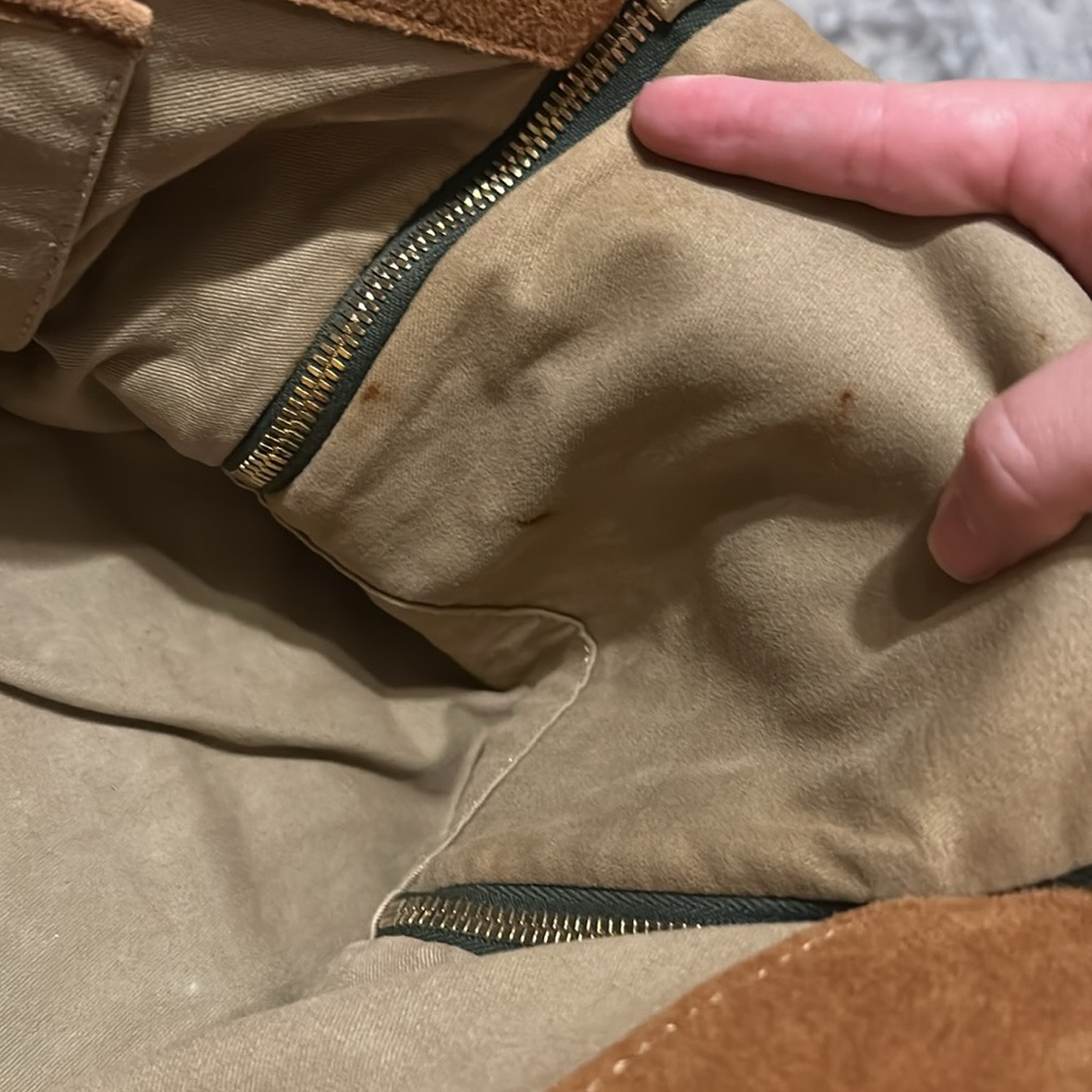 Golden Goose Equipage Brown Suede Bag - Picture 8 of 11